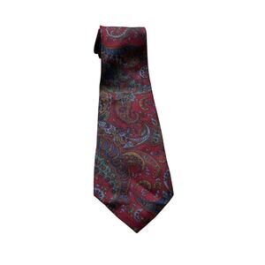 Smithsonion Institution 100% Silk Paisley Tie Made in Italy
